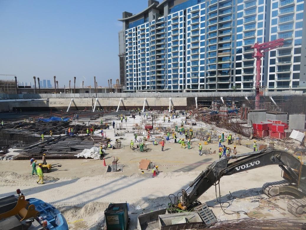 Seven Hotel And Apartments The Palm - Construction