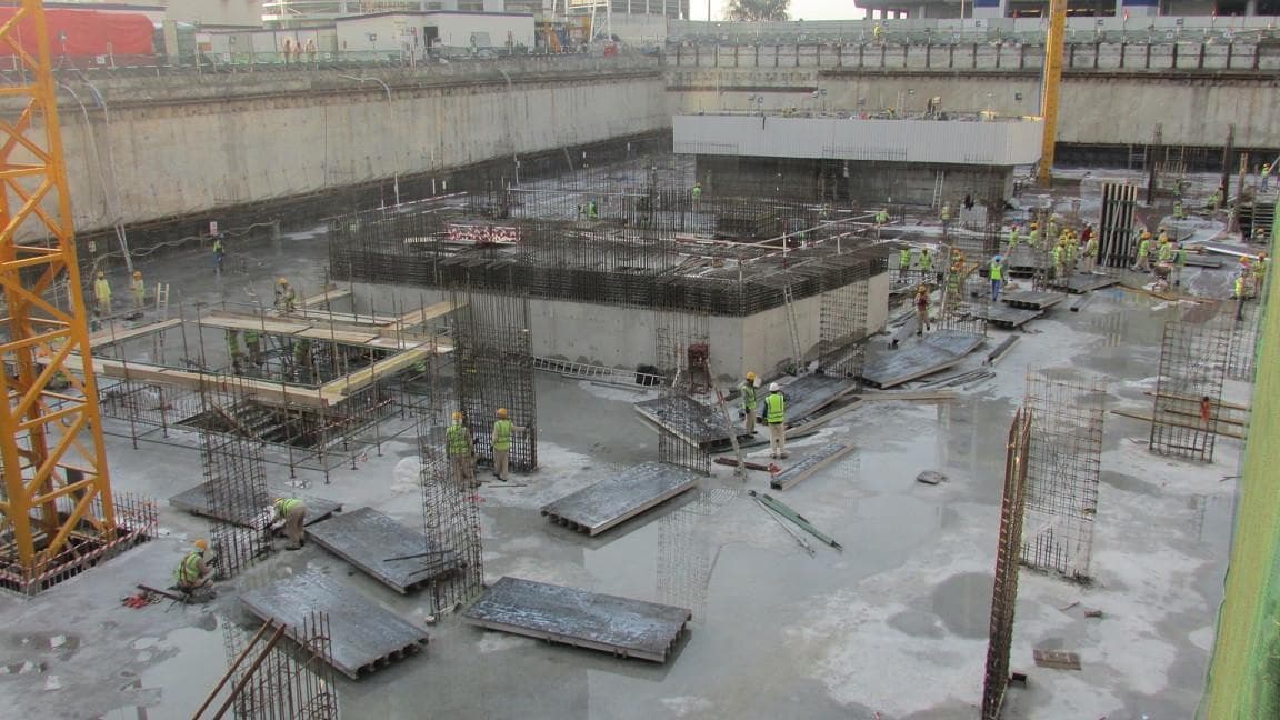 Merano Tower - Construction