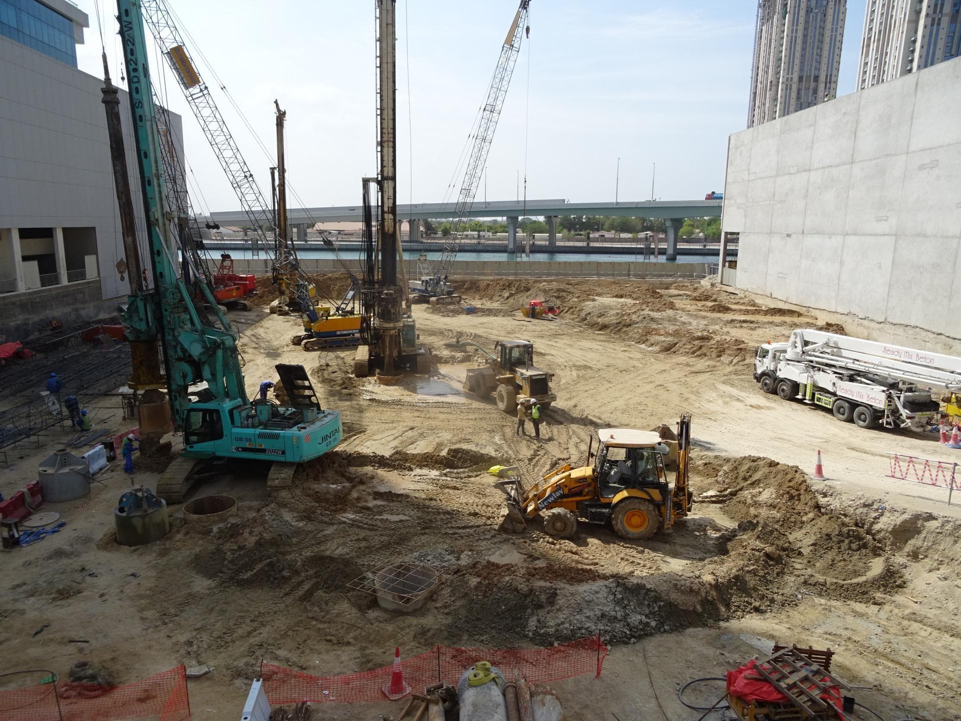 Urban Oasis - Construction