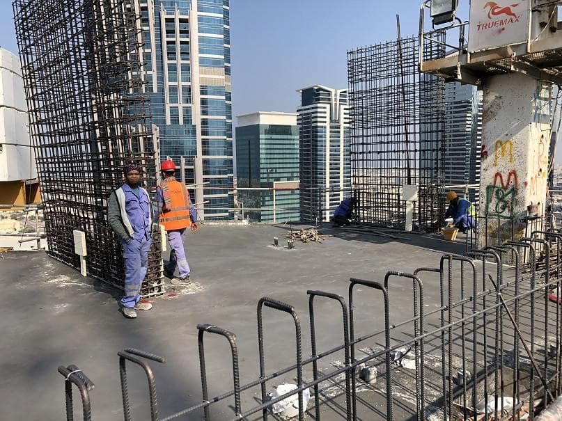 Urban Oasis - Construction