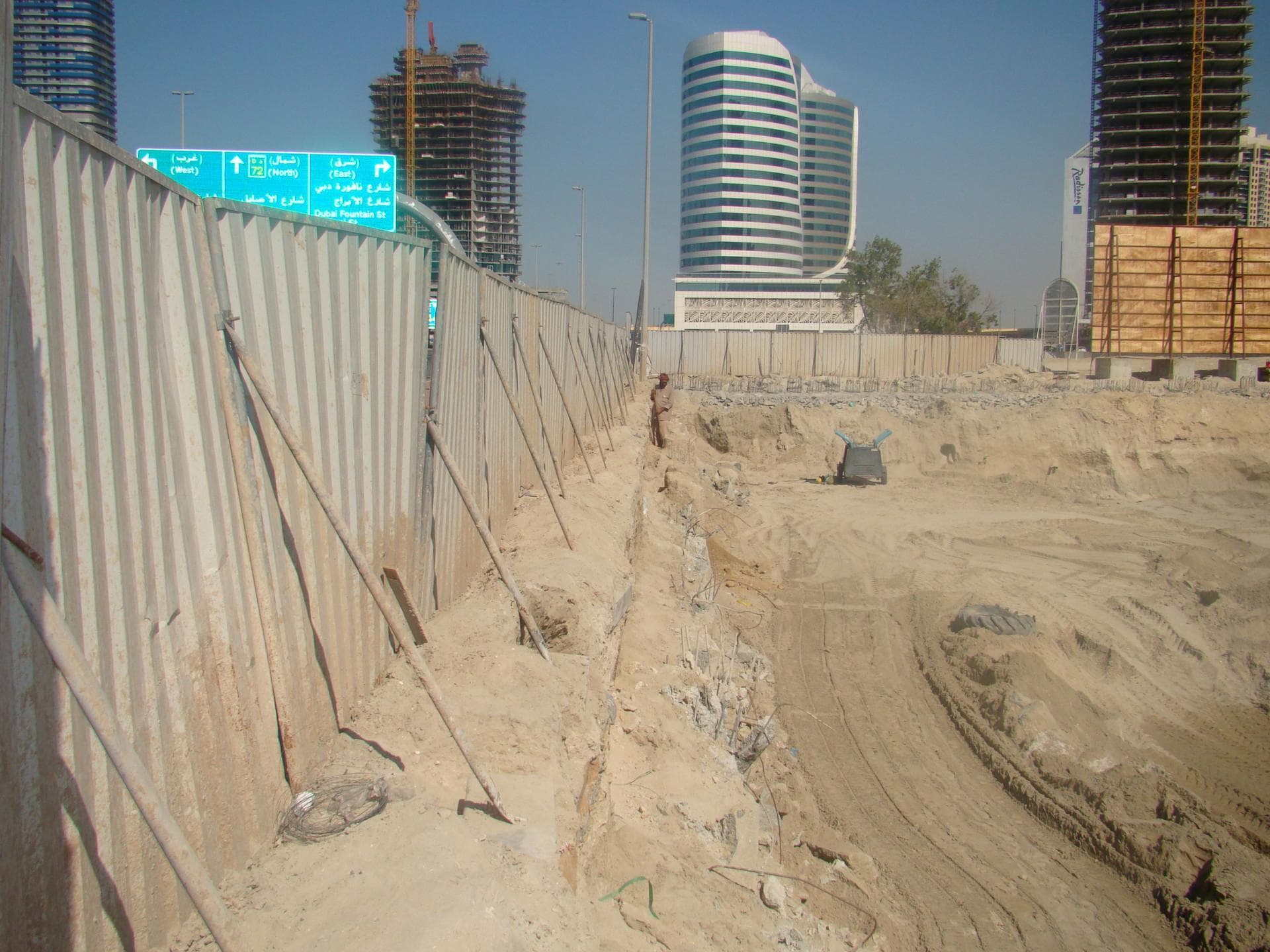 Burj Pacific - Construction