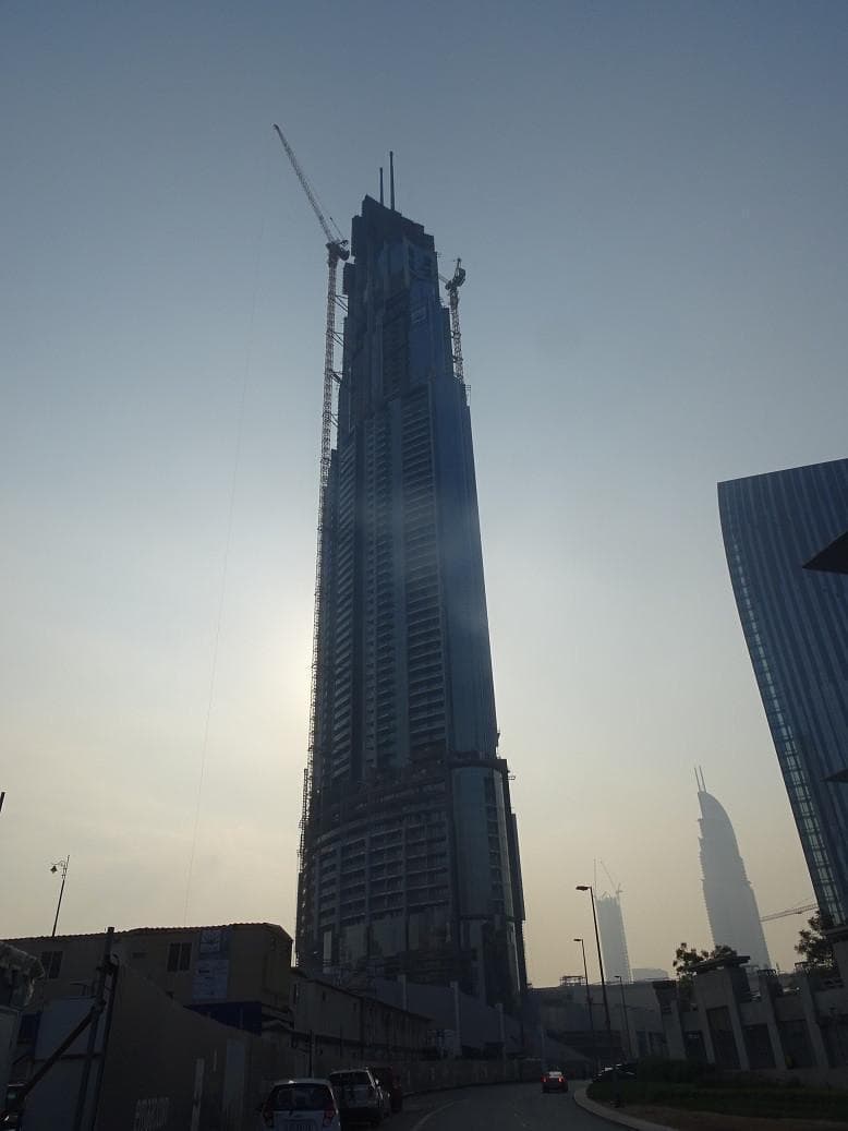 The Address - The Blvd - Construction