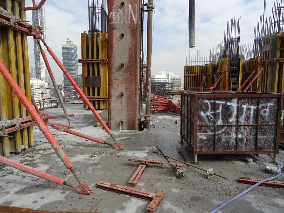 Burj Pacific - Construction