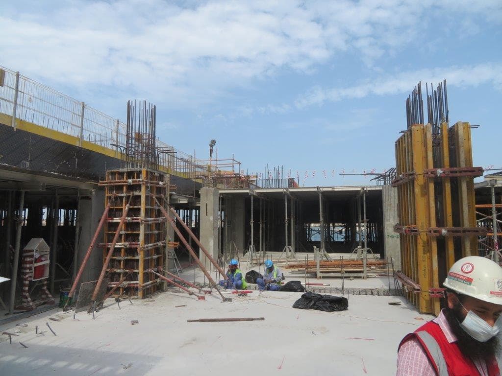Beach Isle - Construction