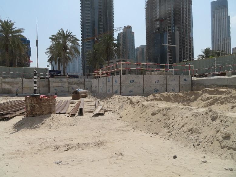 Burj Crown - Construction