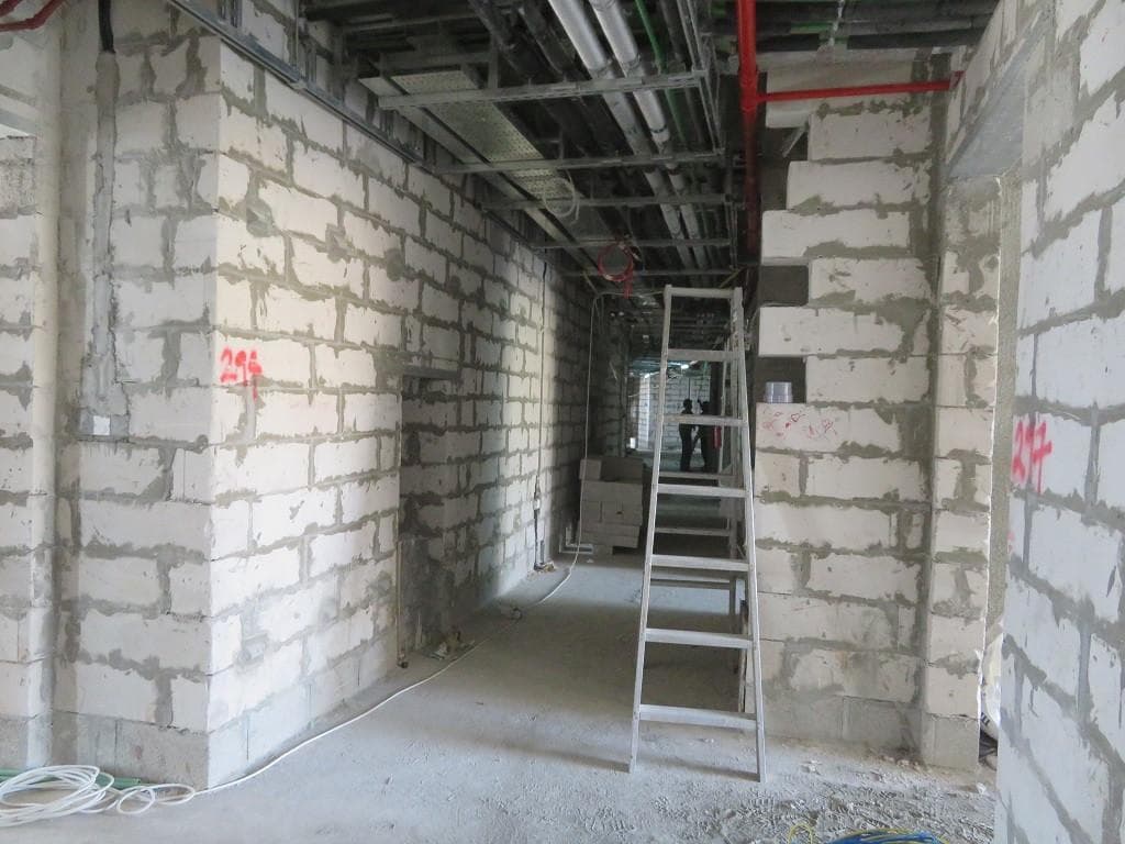 Seven Hotel And Apartments The Palm - Construction