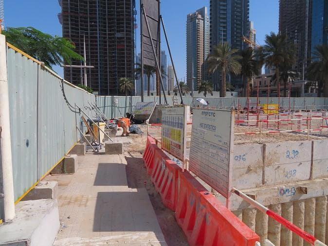 Burj Crown - Construction