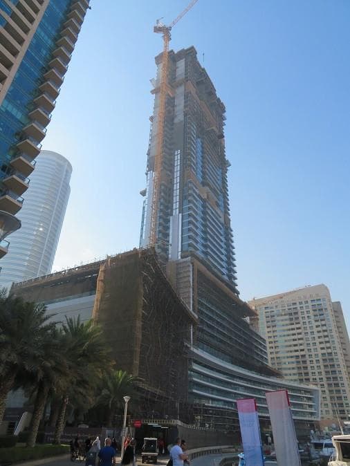 Vida Dubai Marina - Construction