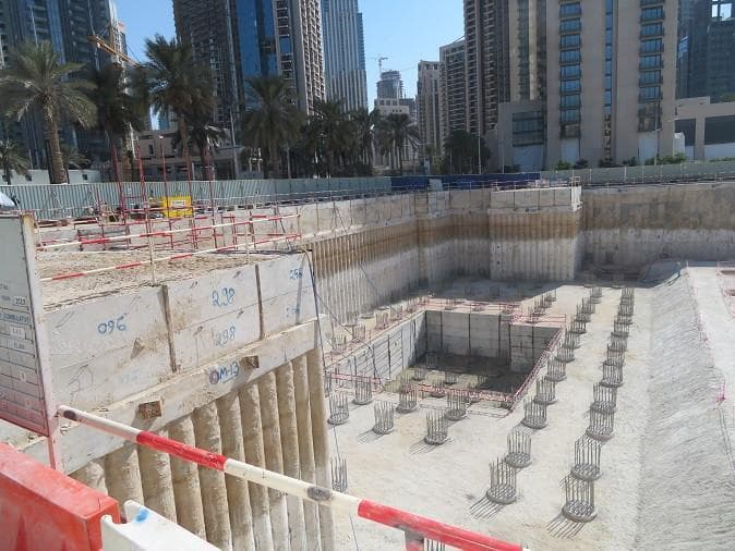 Burj Crown - Construction