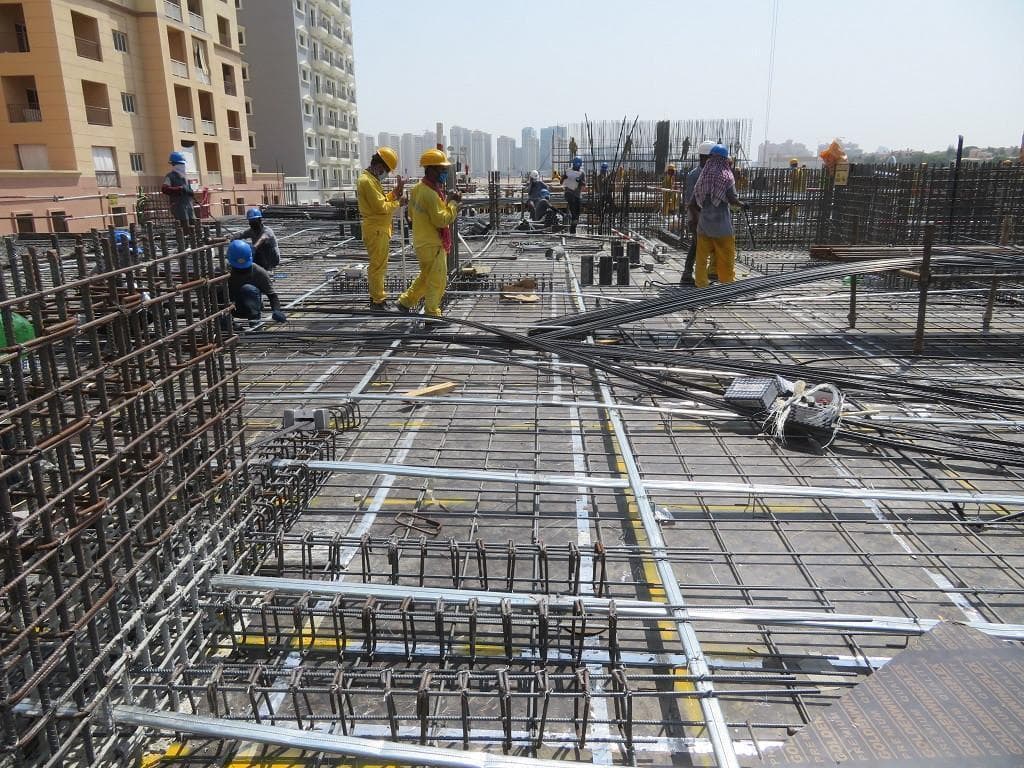 Sun Point Dubai - Construction