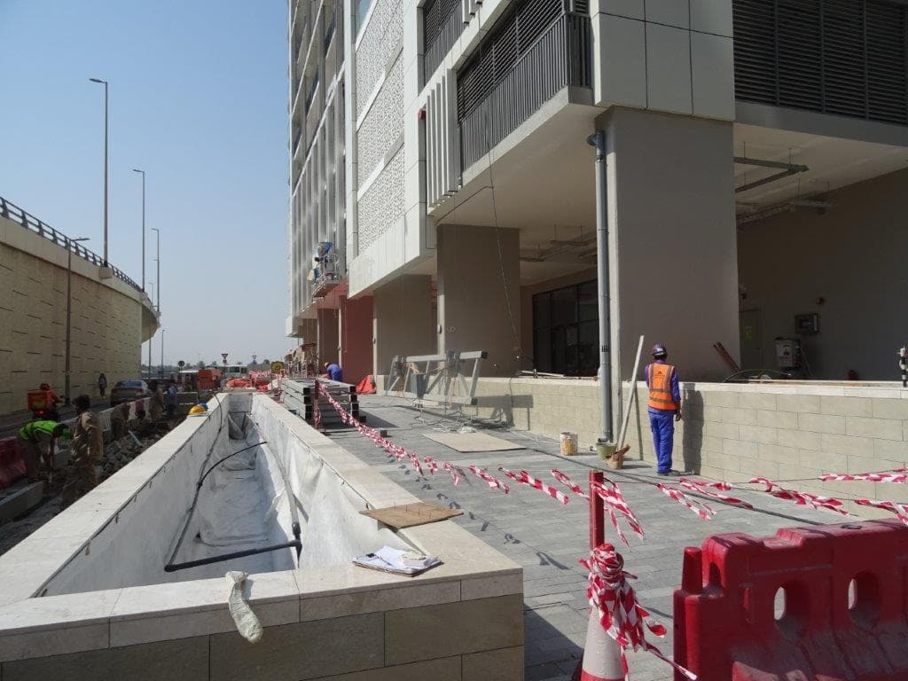 Zada Tower - Construction