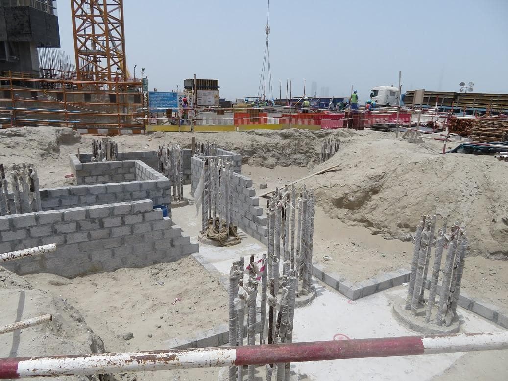 The Grand - Construction