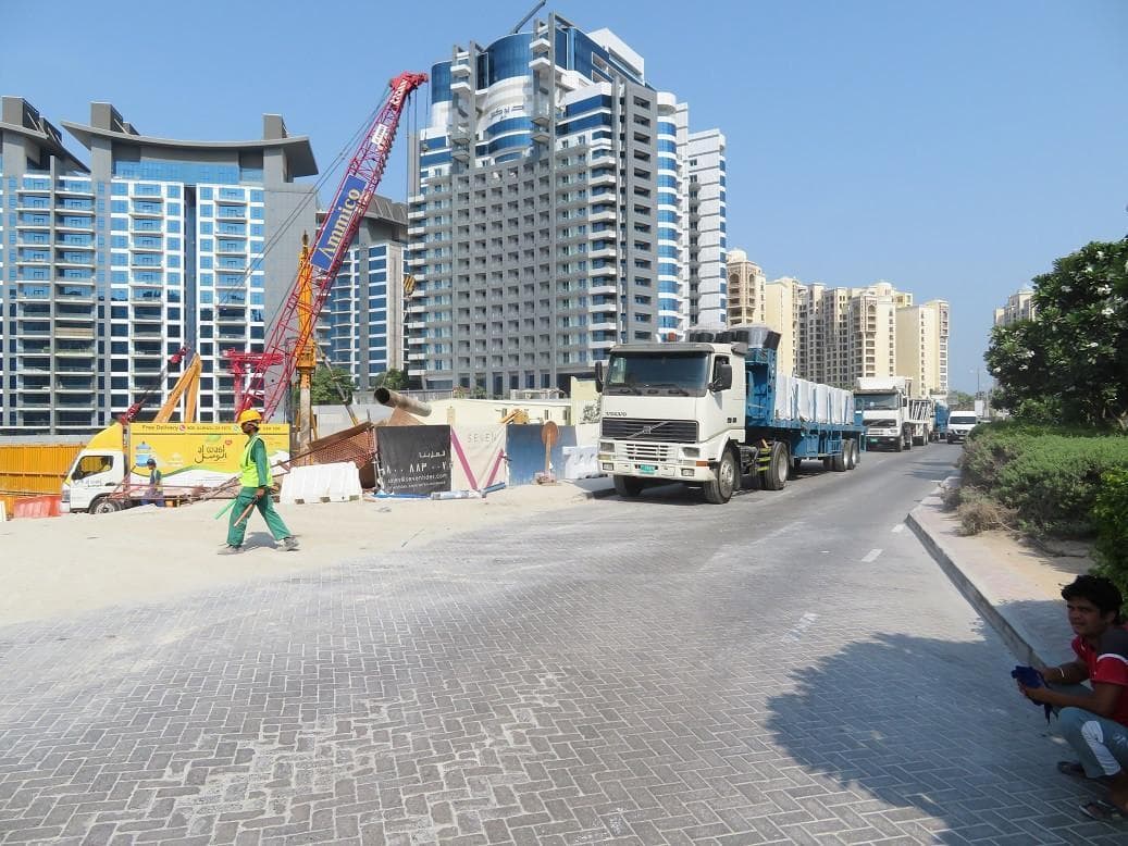 Seven Hotel And Apartments The Palm - Construction