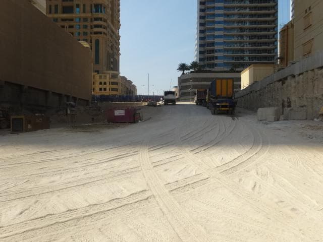 Marina Arcade - Construction