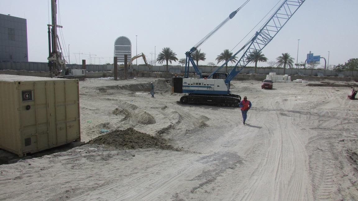 Bayz Tower - Construction