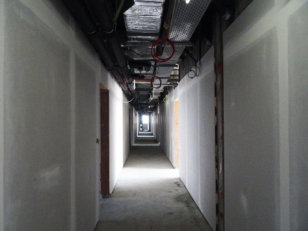 The Pad - Construction