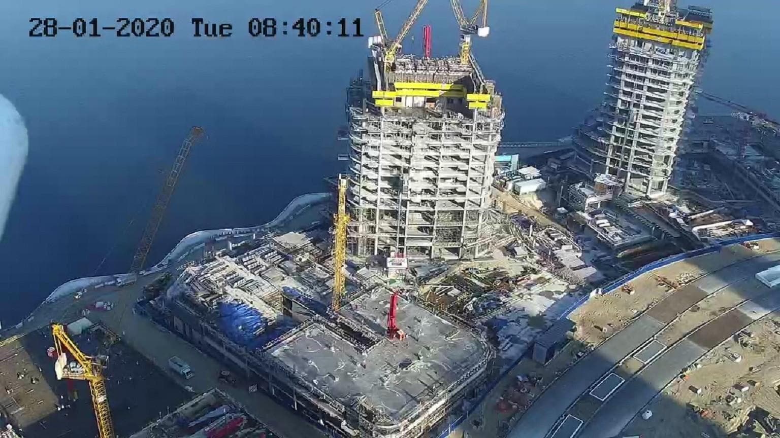 Address Harbour Point - Строительство