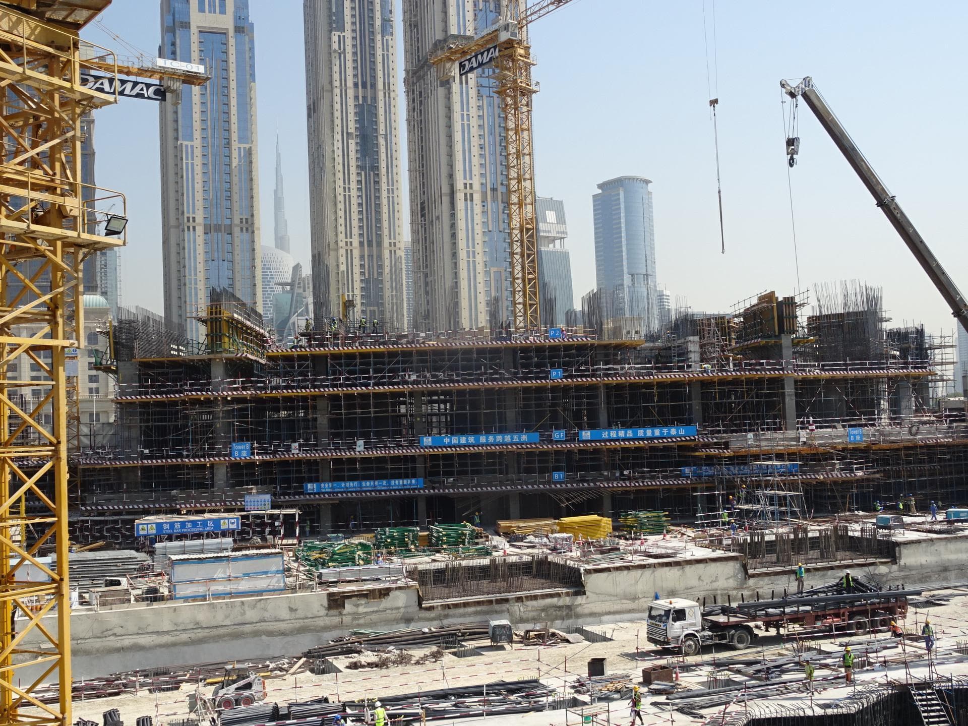 Aykon City - Construction