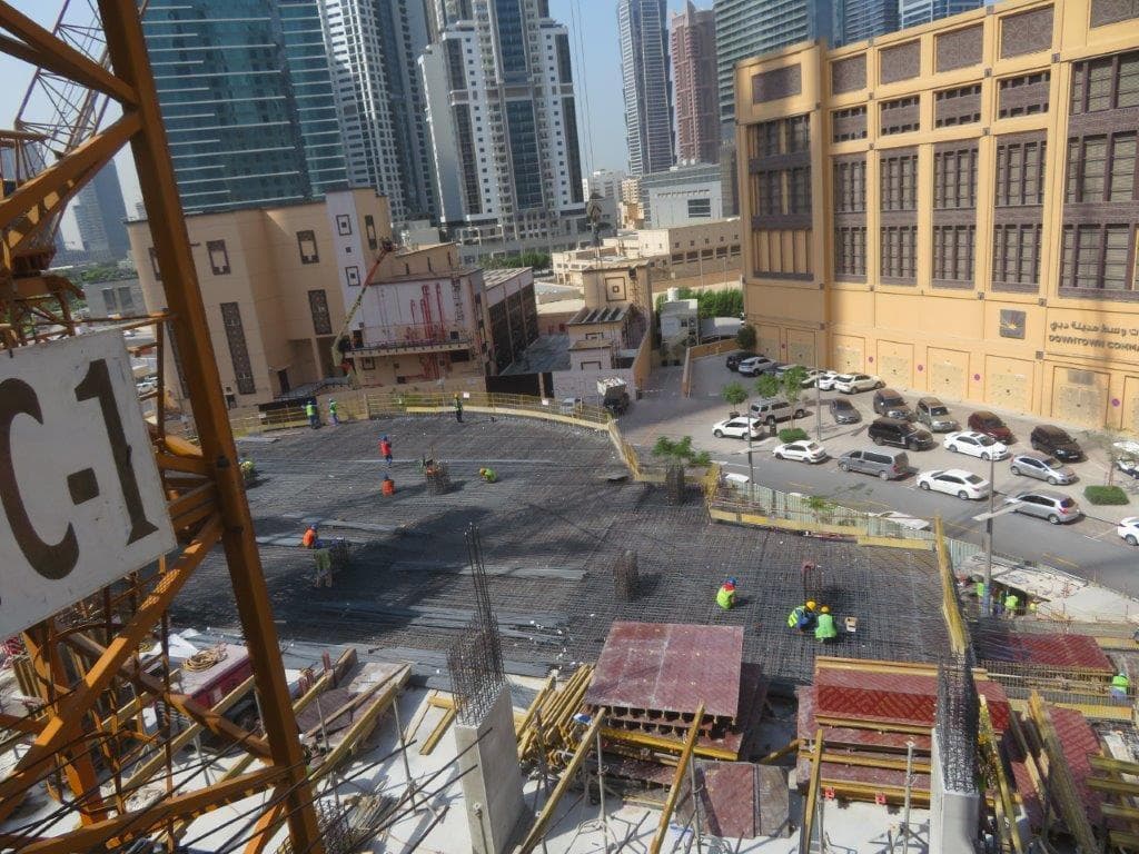 Burj Crown - Construction