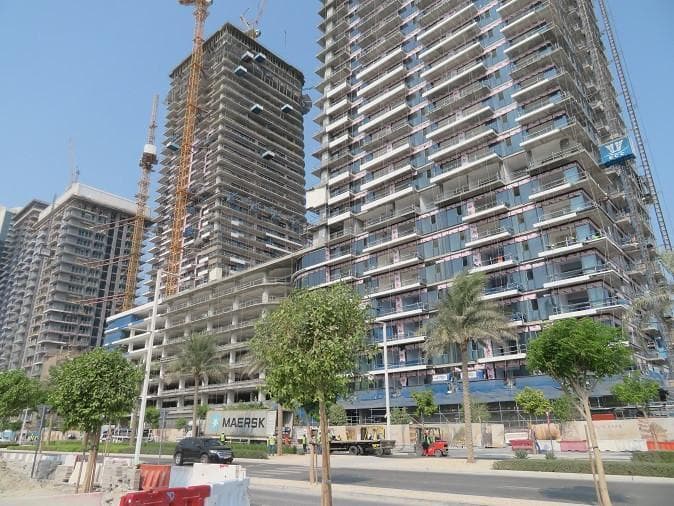 Grand Bleu Tower - Construction