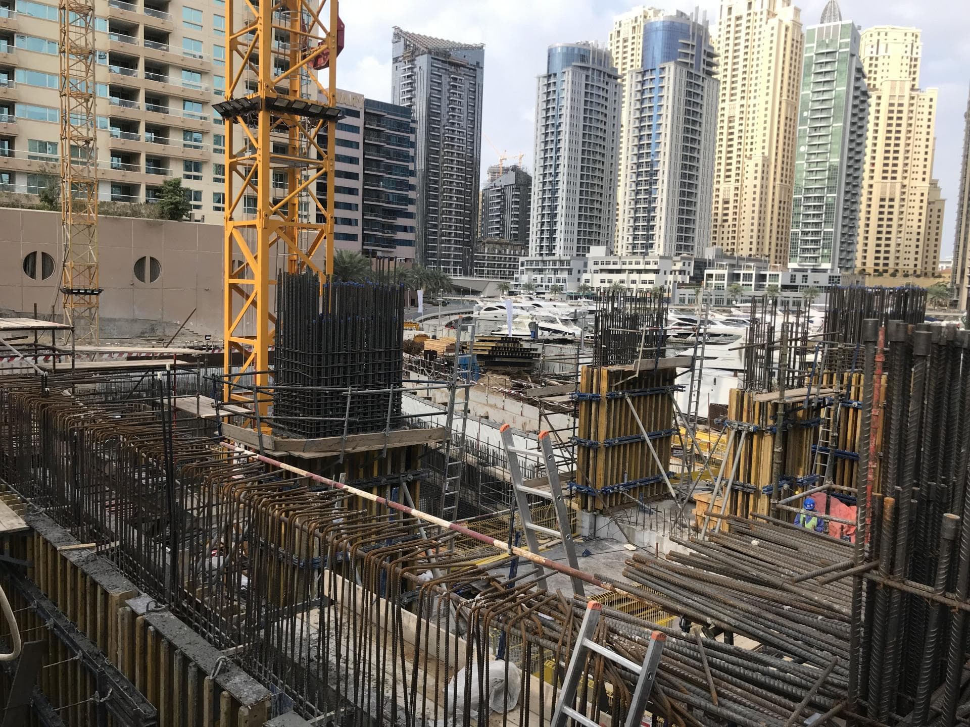 Vida Dubai Marina - Construction