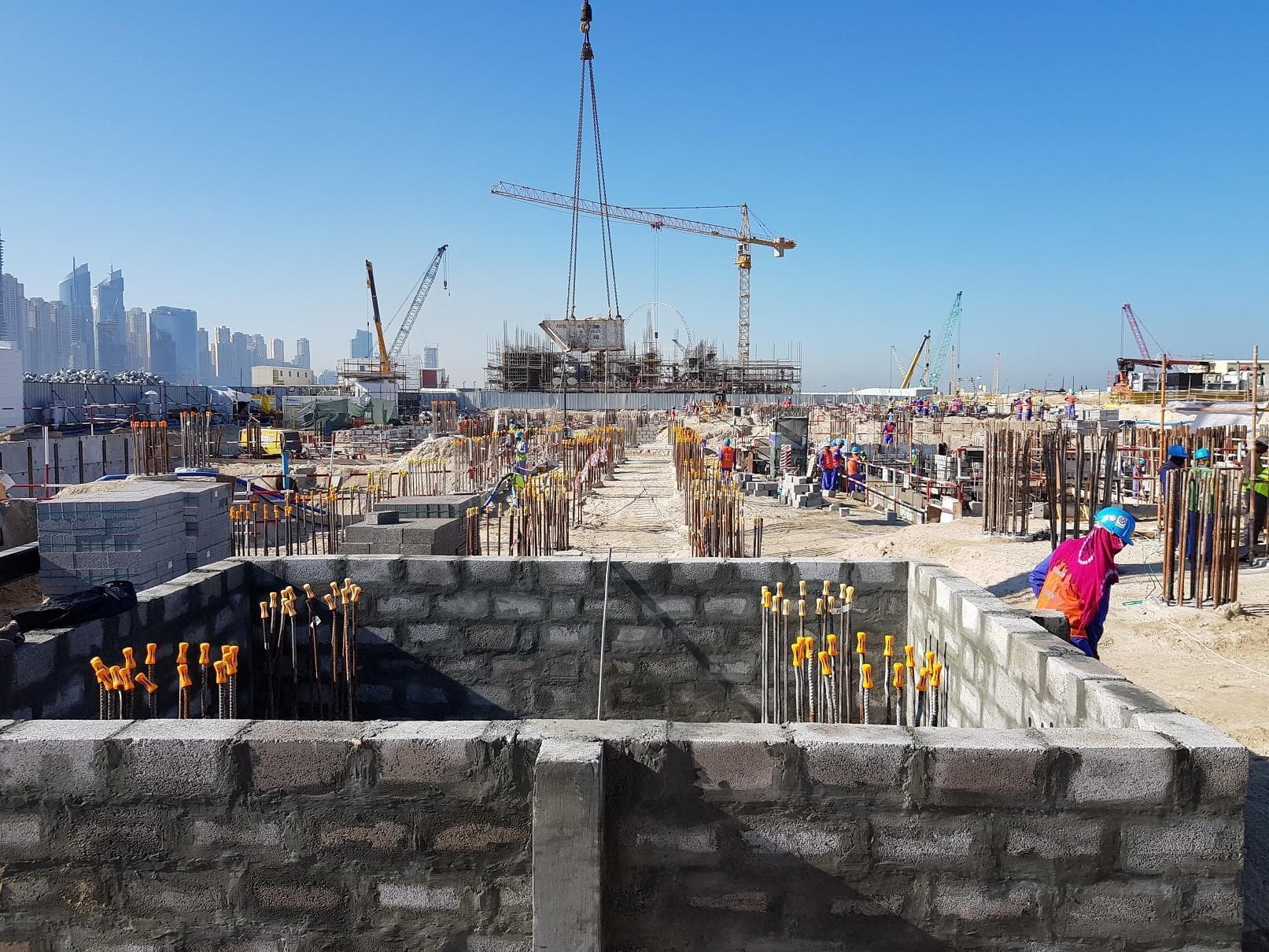 Sunrise Bay - Construction