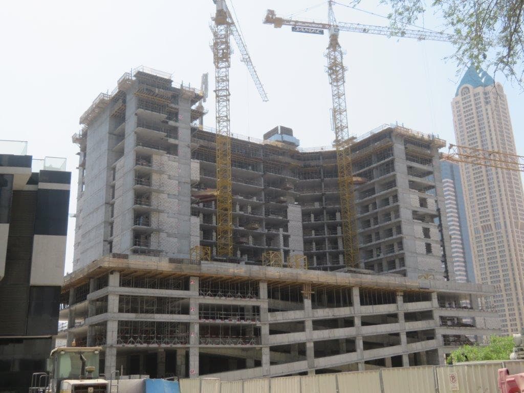 Zada Tower - Construction