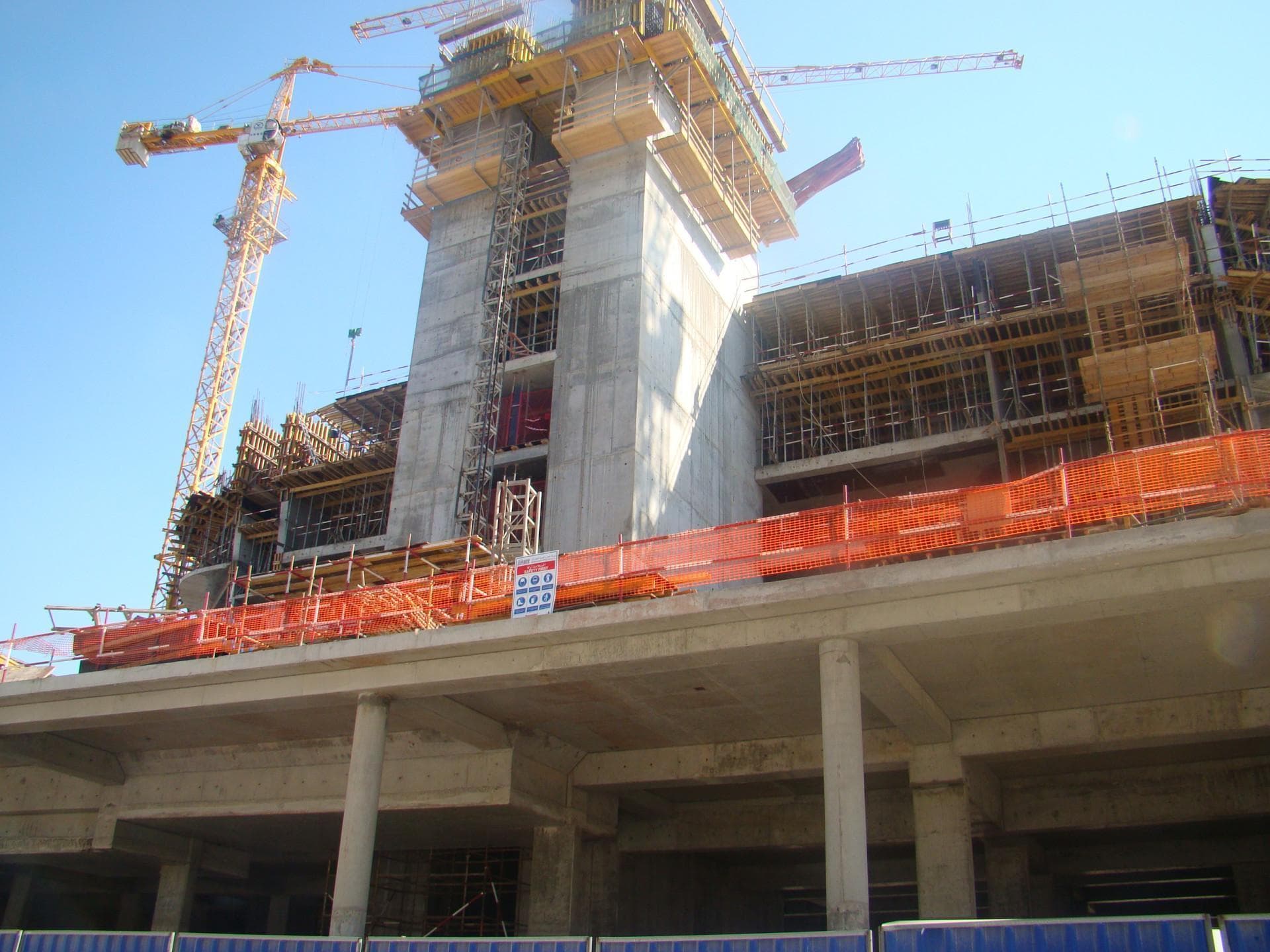 The Pad - Construction