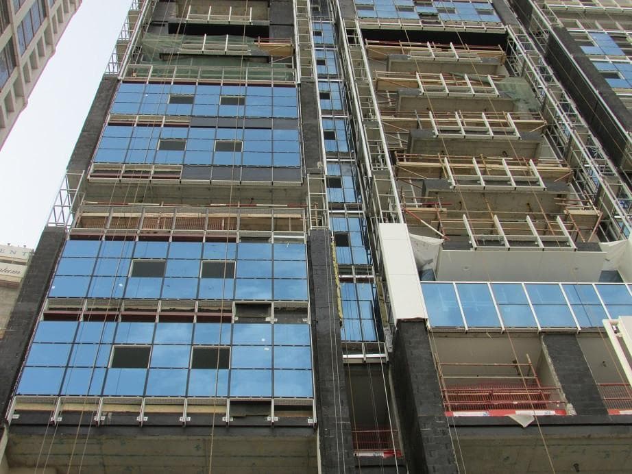 Marina Arcade - Construction