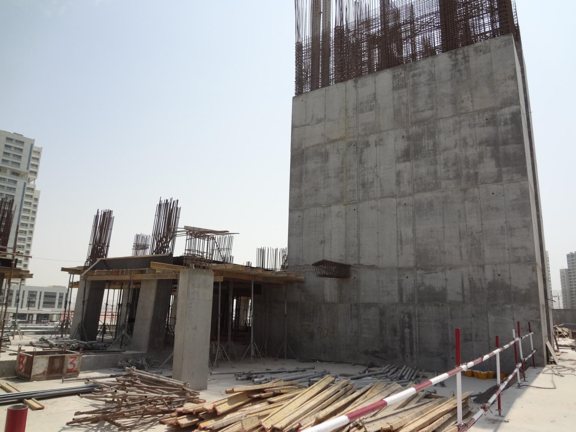 The Pad - Construction