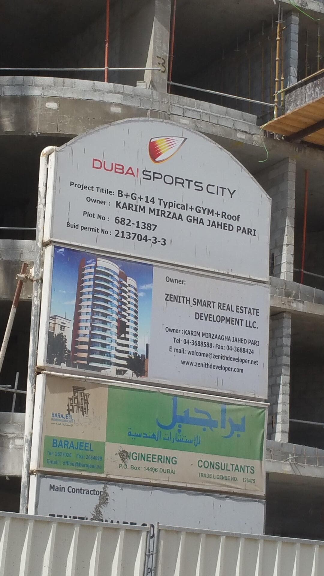 Zenith A2 Tower - Construction