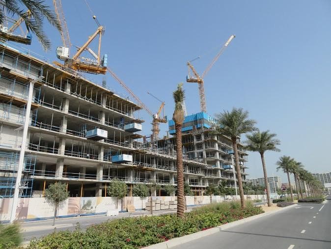 Grand Bleu Tower - Construction