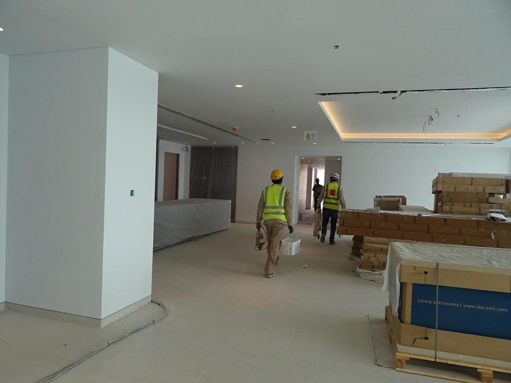 W Residences Dubai The Palm - Construction