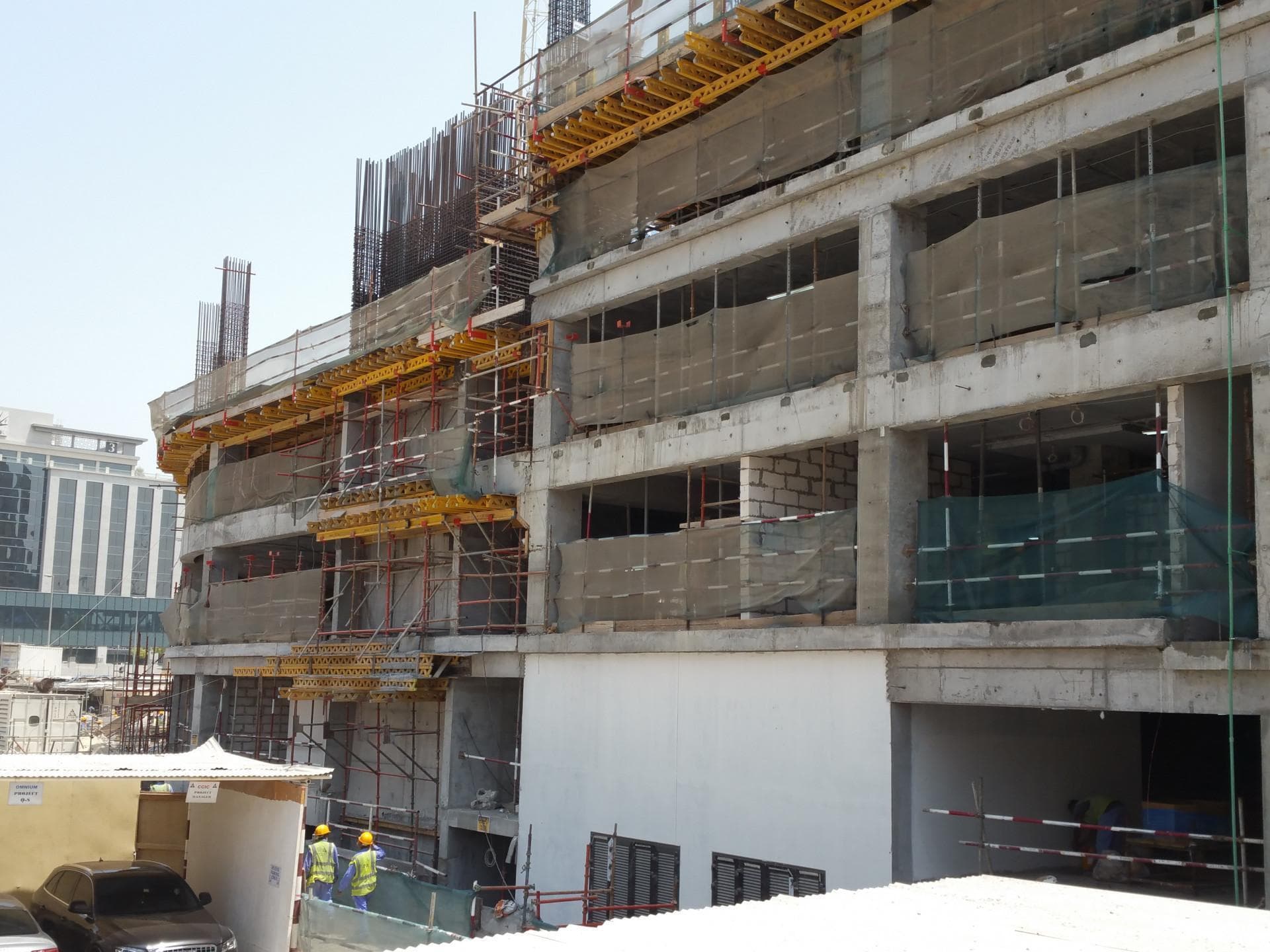 Burj Vista - Construction