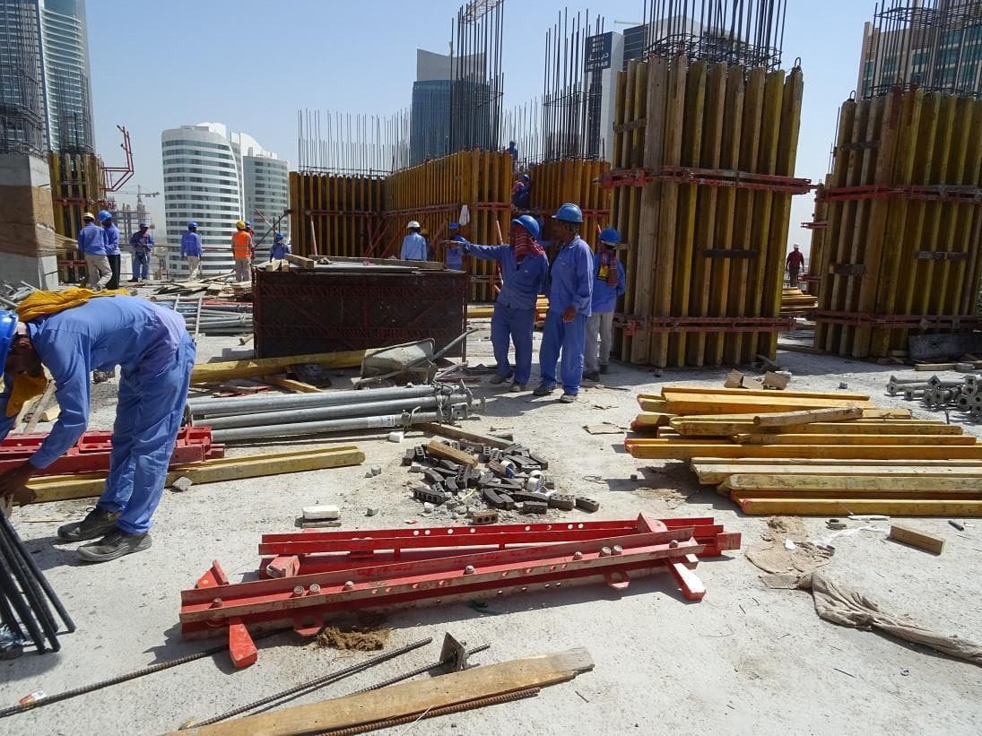 Burj Pacific - Construction