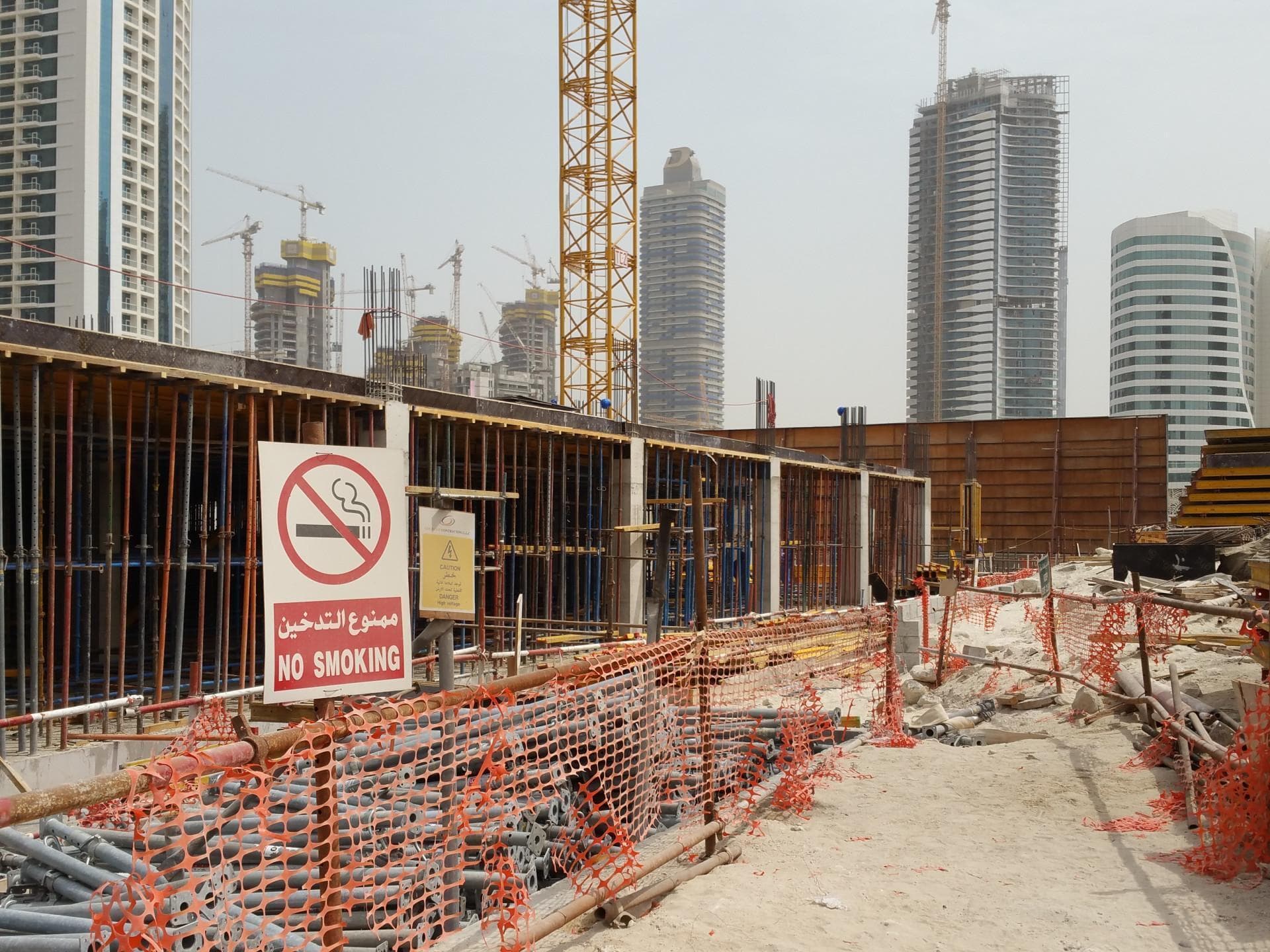 Burj Pacific - Construction