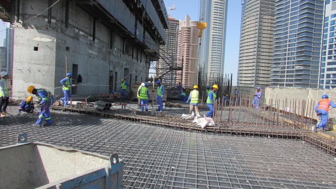 Paramount Tower Hotel & Residences - Construction