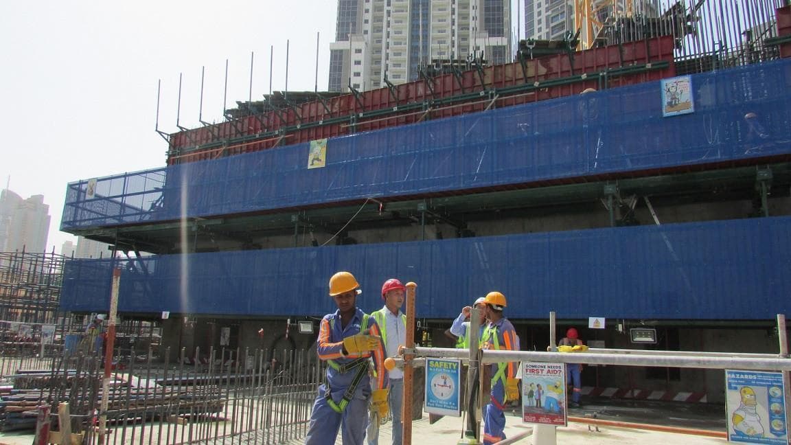 Paramount Tower Hotel & Residences - Construction