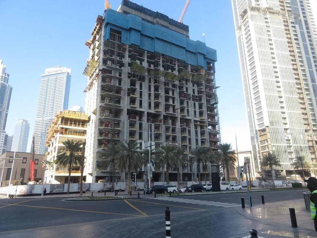 Burj Crown - Construction