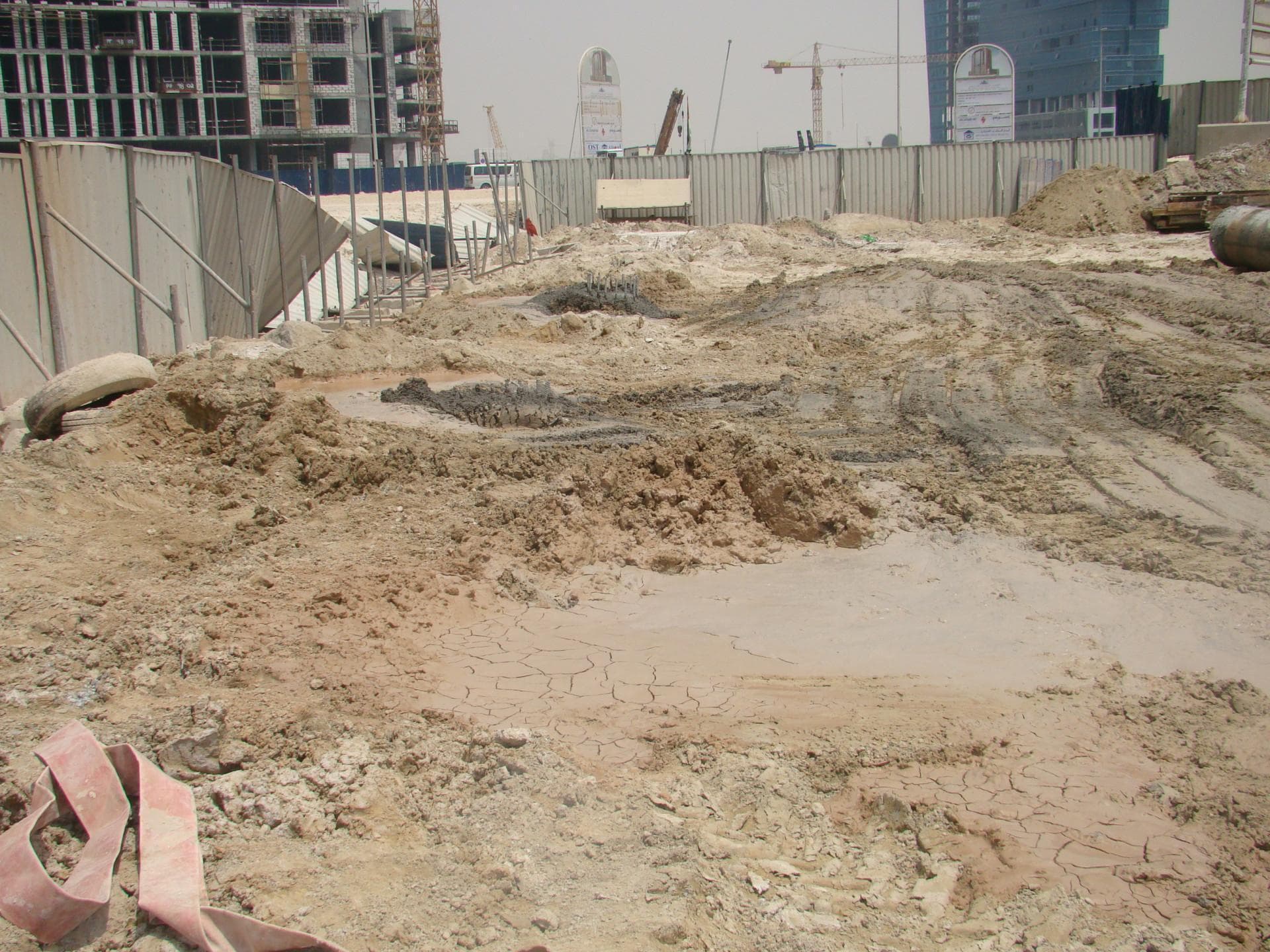 Burj Pacific - Construction