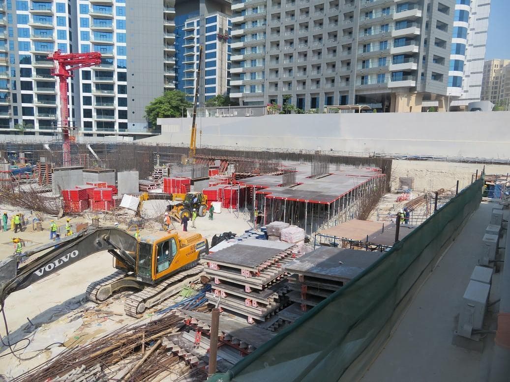 Seven Hotel And Apartments The Palm - Construction