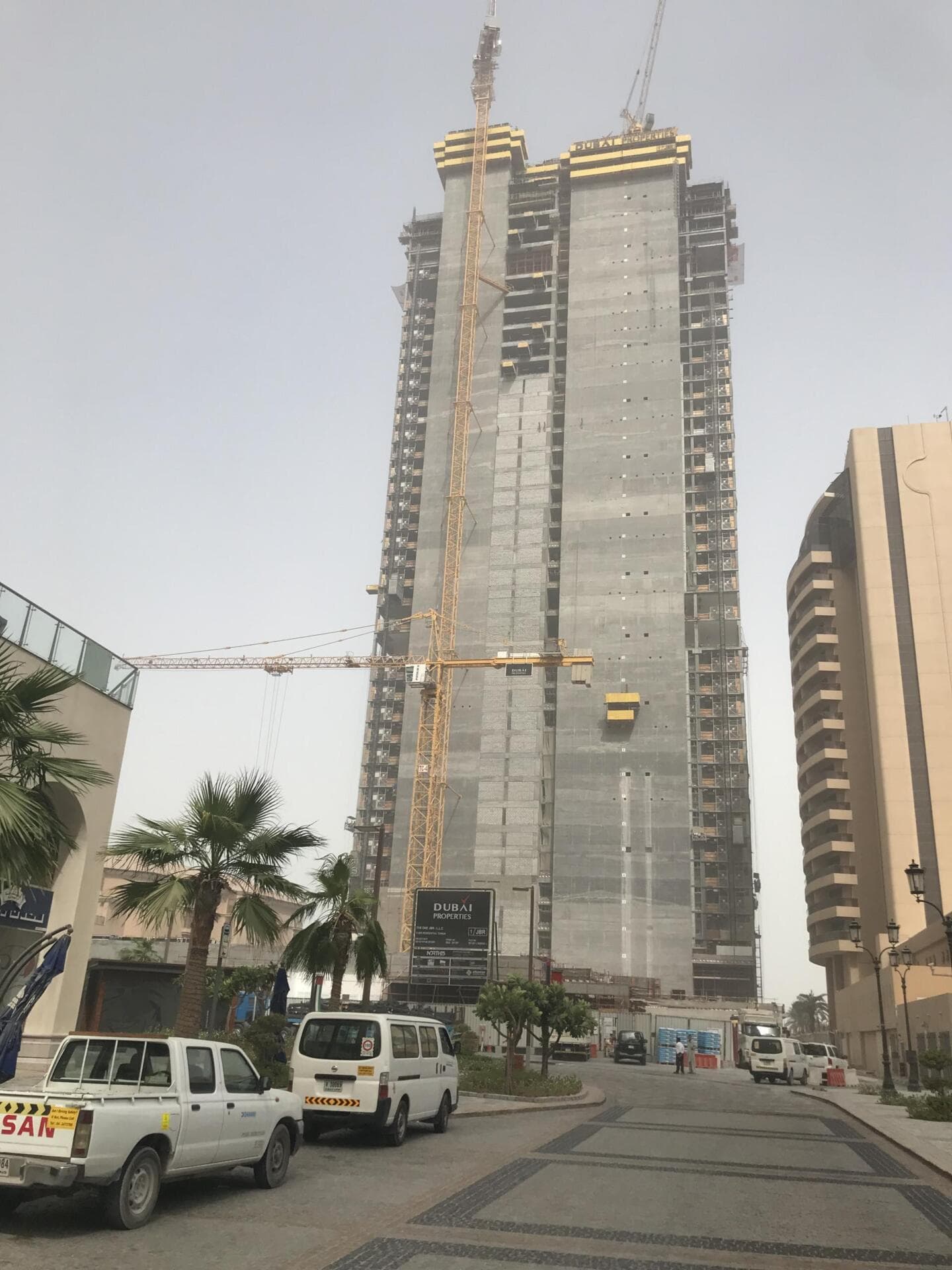 The One Jbr - Construction