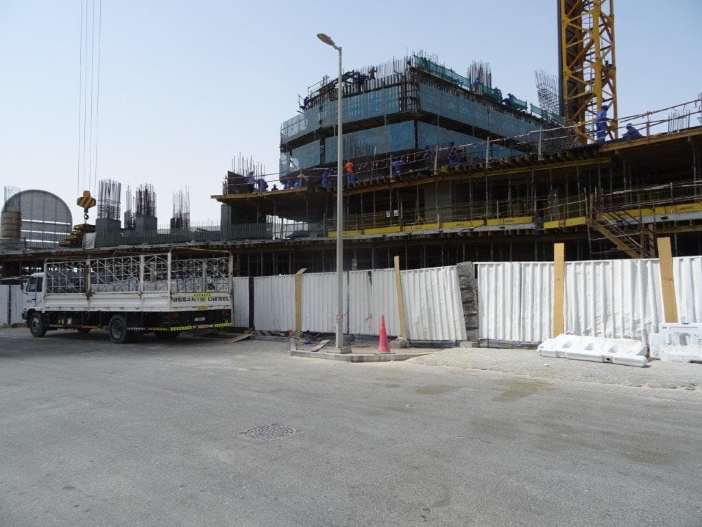 Nobles Tower - Construction