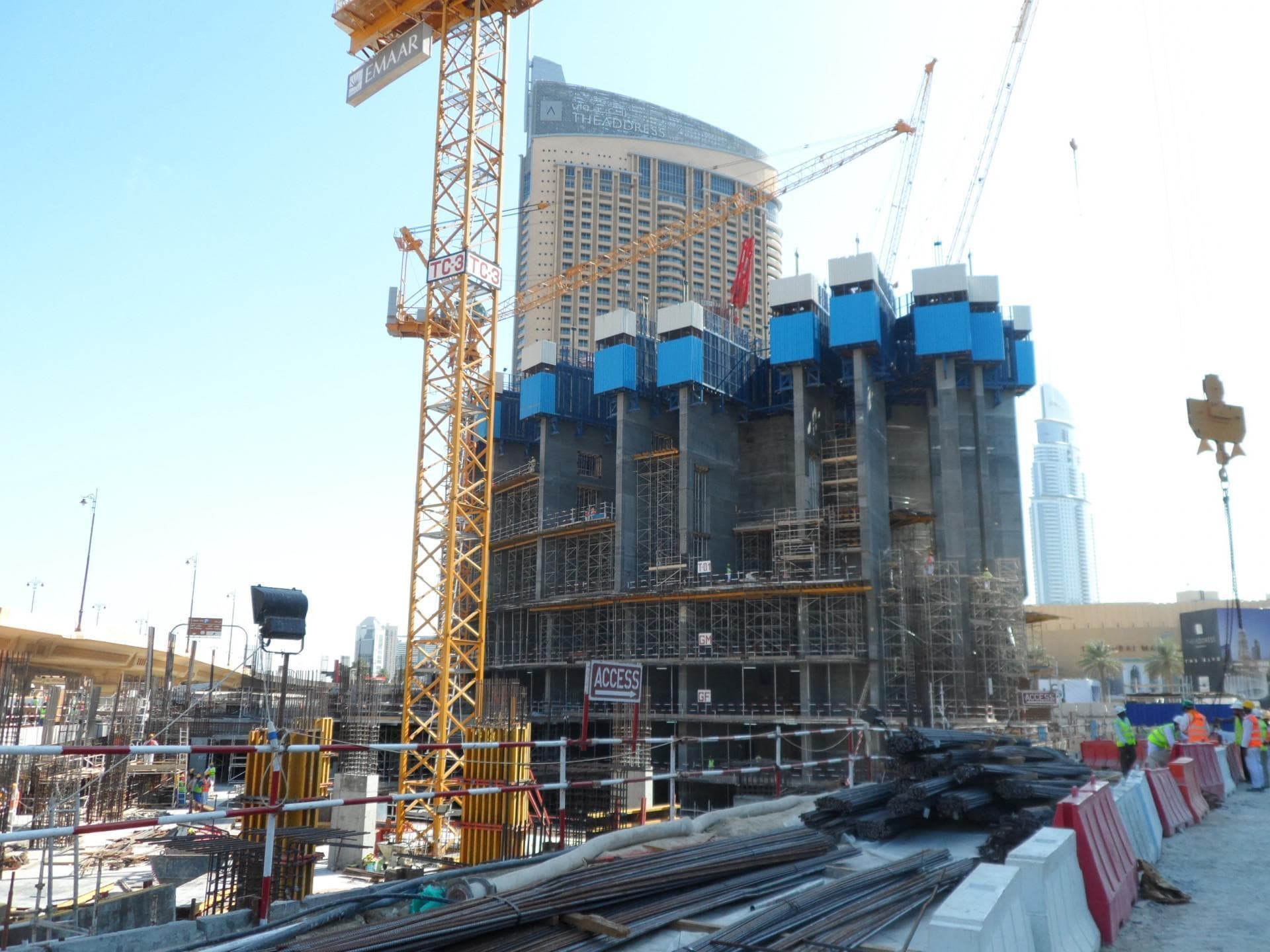 The Address - The Blvd - Construction