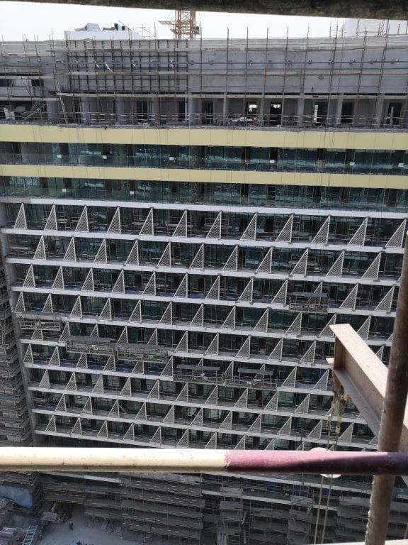 Seven Hotel And Apartments The Palm - Construction