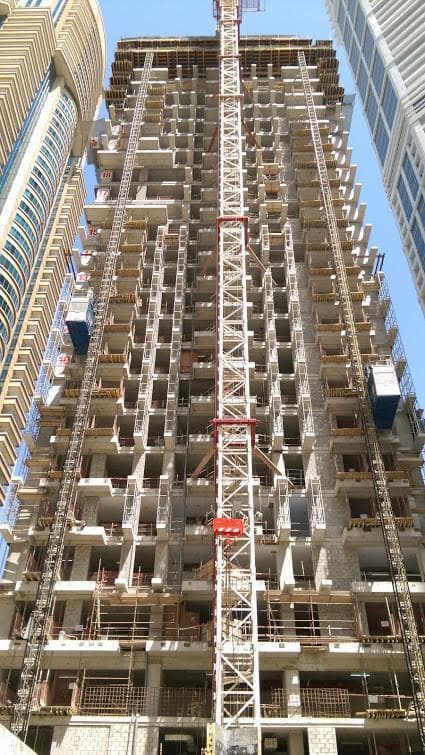 Marina Arcade - Construction