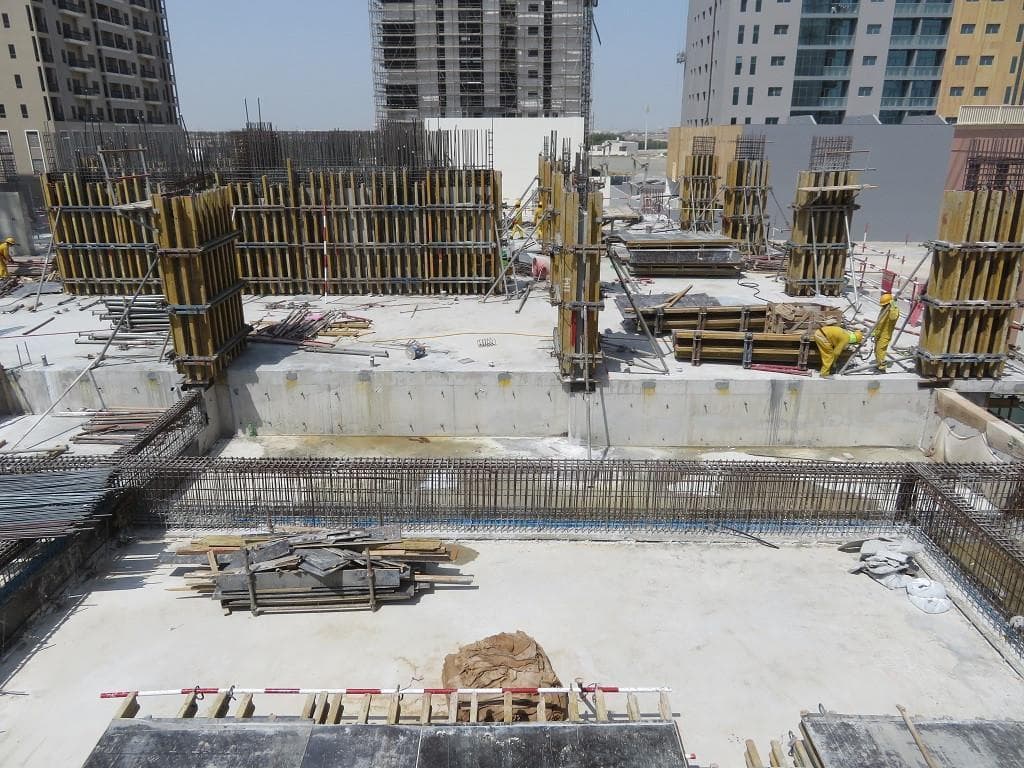 Sun Point Dubai - Construction