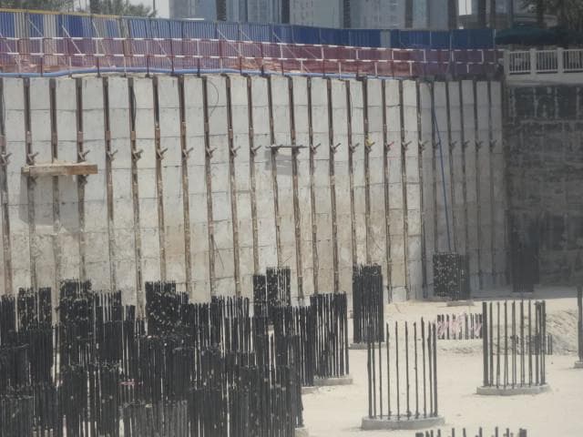 Burj Vista - Construction