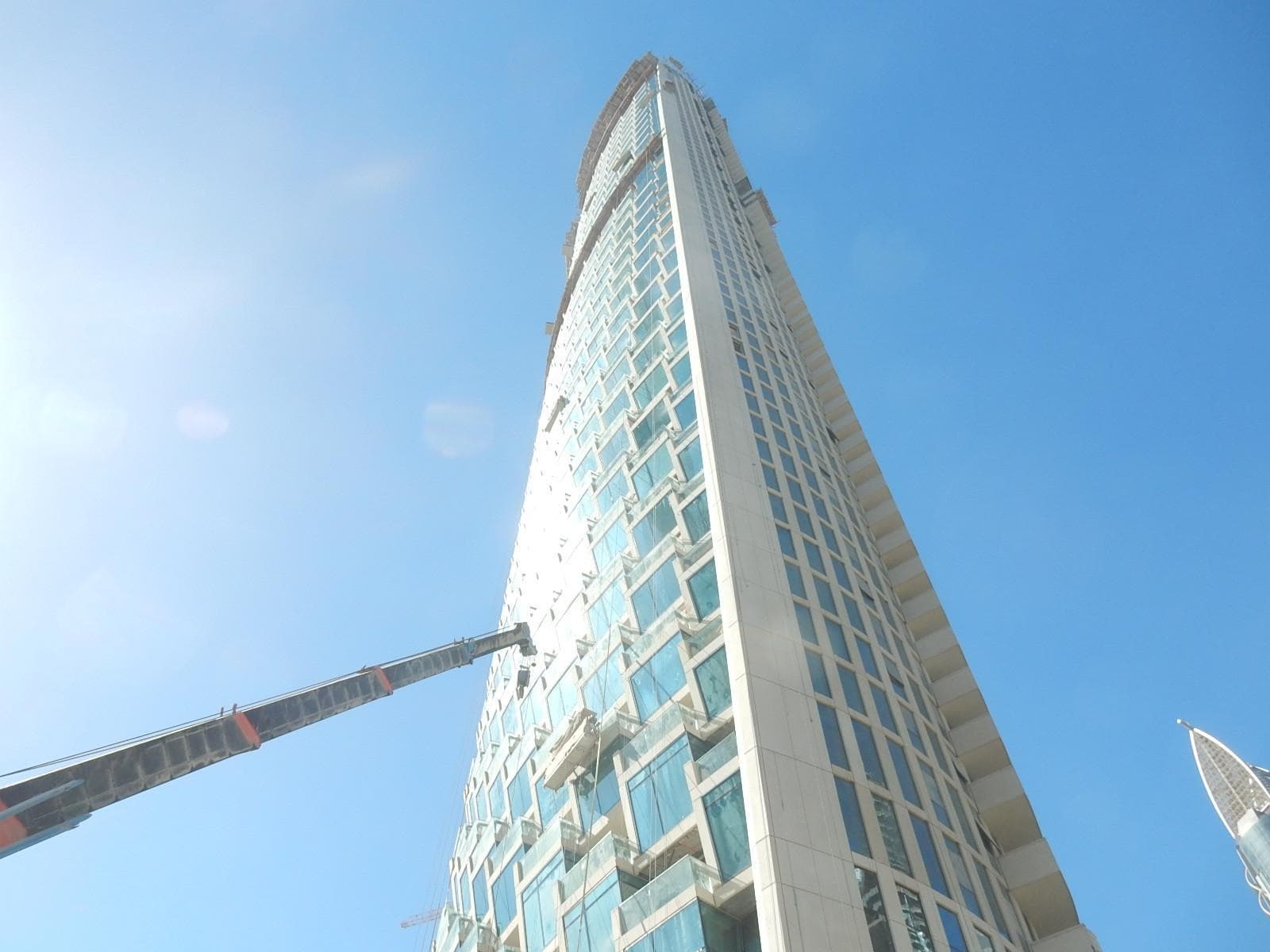 Burj Vista - Construction