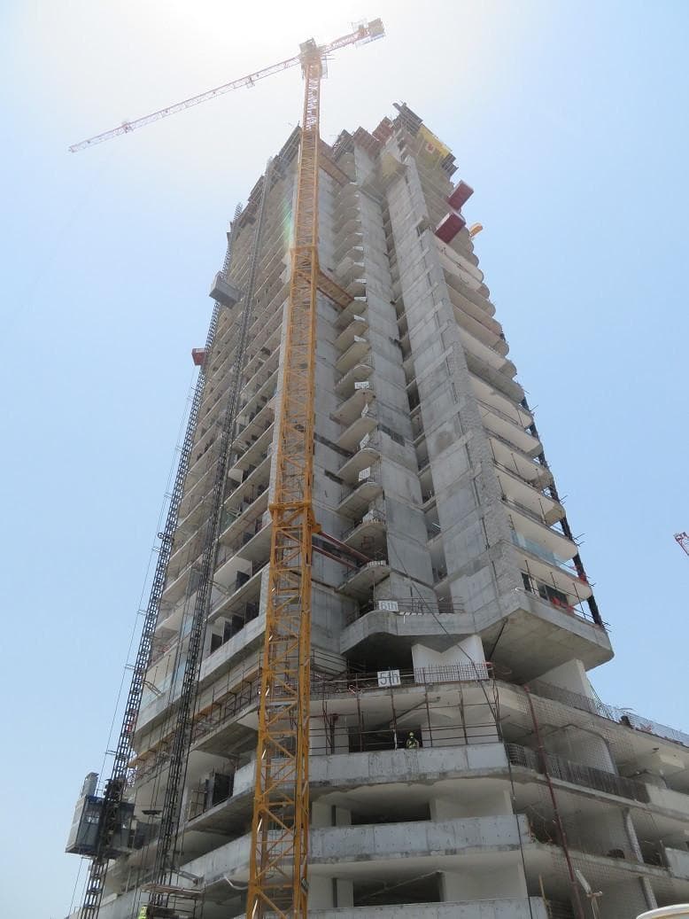 Bayz Tower - Construction